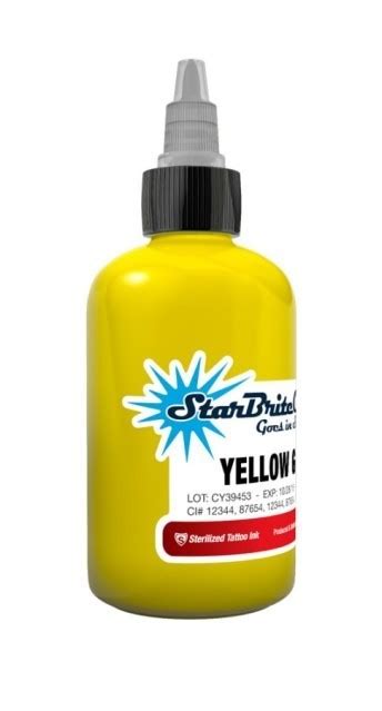 Bold and Vibrant: Discover the Best Yellow Tattoo Ink Today!